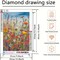 Sea of Flowers Diamond Painting Kit for Adults – 5D Full Round DIY Gem Art, 12x16 Inch Beginner-Friendly Home Wall Décor